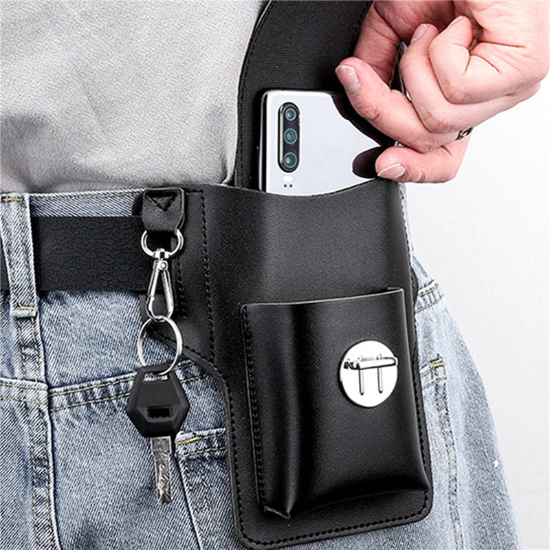Telefoon Riem Tas Voor Mannen  - Leather Wallet Men recensie en prijs