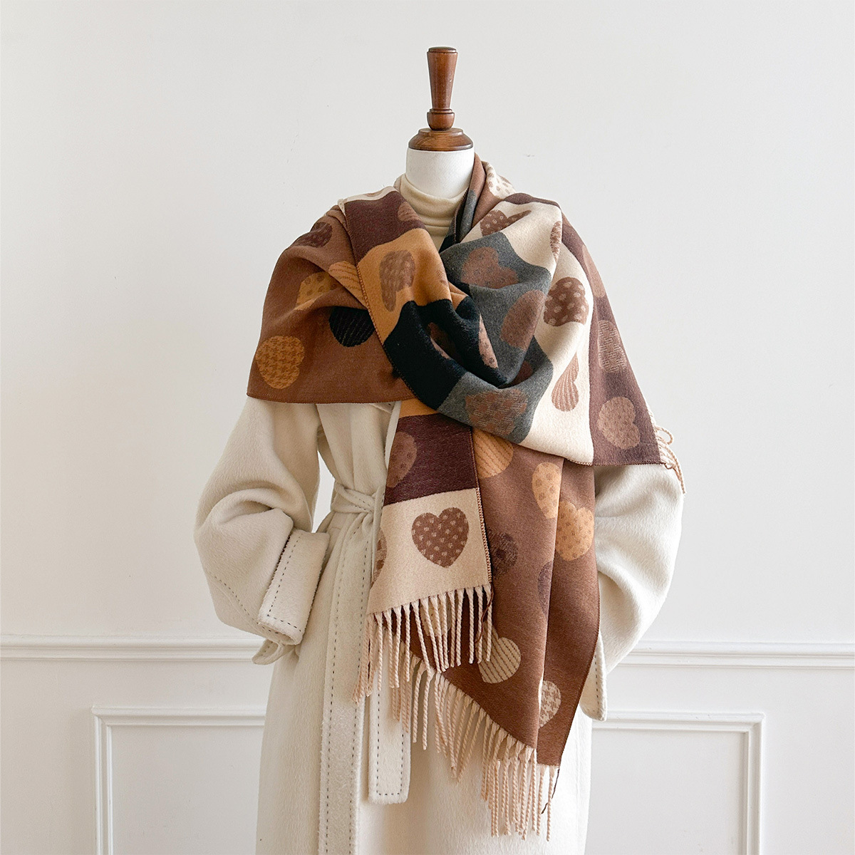 Dames imitatie kasjmier sjaal  - Cashmere Scarf recensie en prijs