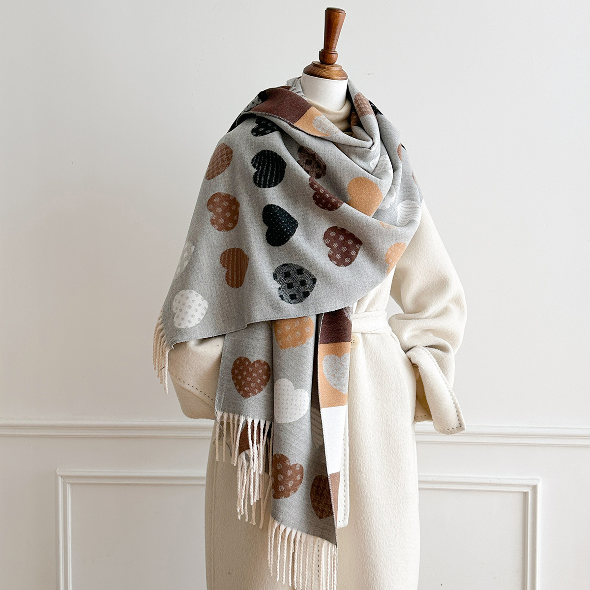 Dames imitatie kasjmier sjaal  - Cashmere Scarf recensie en prijs