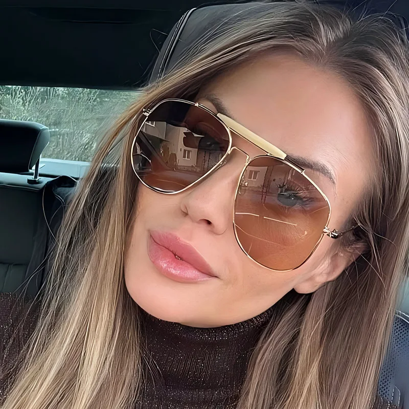 Retro Metalen Dubbele Brug Pil - Sunglasses Uv400 recensie en prijs